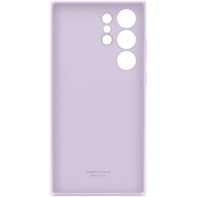 Чохол Samsung Silicone Case для Samsung Galaxy S23 Ultra (S918) Lilac (EF-PS918TVEGRU)