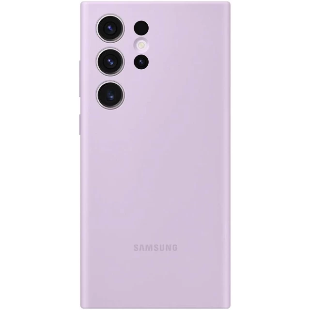 Чохол Samsung Silicone Case для Samsung Galaxy S23 Ultra (S918) Lilac (EF-PS918TVEGRU)