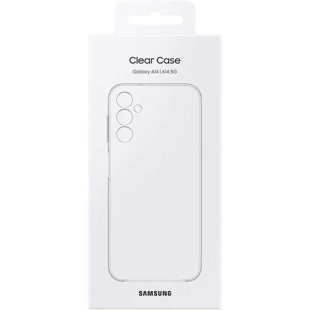 Чохол Samsung Clear Case для Samsung Galaxy A14 (A146) Transparent (EF-QA146CTEGRU)