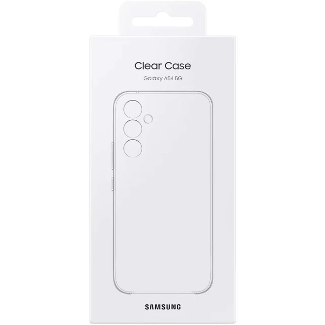 Чехол Samsung Clear Case для Samsung Galaxy A54 (A546) Transparent (EF-QA546CTEGRU)