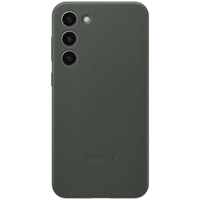 Чехол Samsung Leather Case для Samsung Galaxy S23 Plus (S916) Green (EF-VS916LGEGRU)