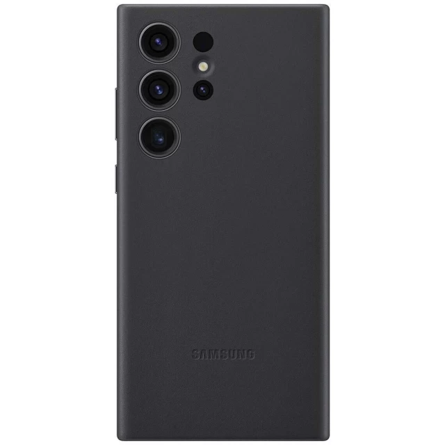 Чохол Samsung Leather Case для Samsung Galaxy S23 Ultra (S918) Black (EF-VS918LBEGRU)