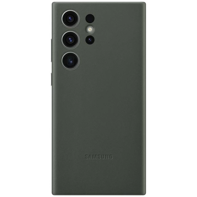 Чехол Samsung Leather Case для Samsung Galaxy S23 Ultra (S918) Green (EF-VS918LGEGRU)