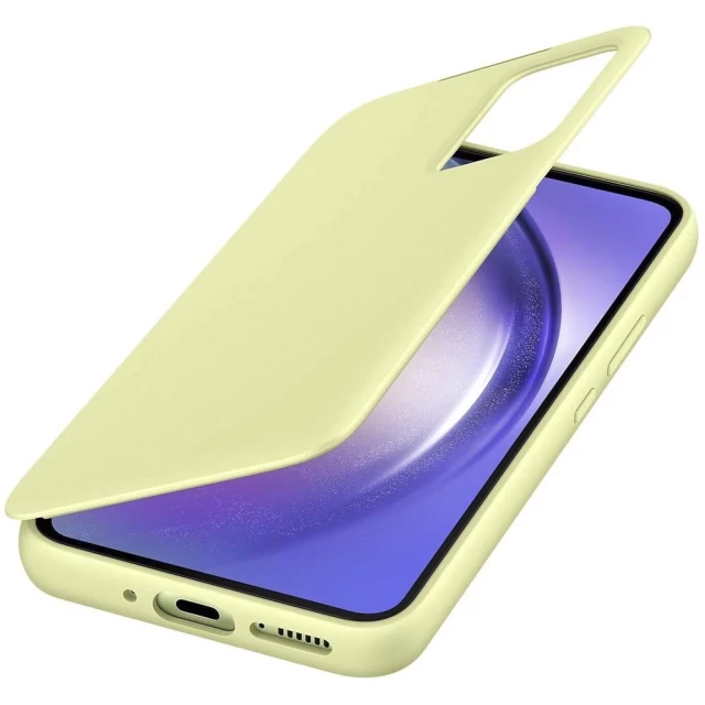 Чохол-книжка Samsung Smart View Wallet Case для Samsung Galaxy A54 (A546) Lime (EF-ZA546CGEGRU)