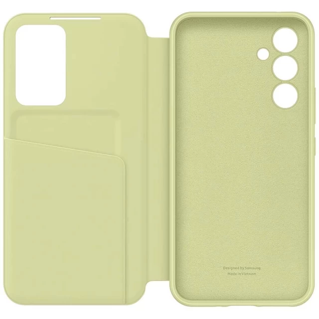 Чехол-книжка Samsung Smart View Wallet Case для Samsung Galaxy A54 (A546) Lime (EF-ZA546CGEGRU)