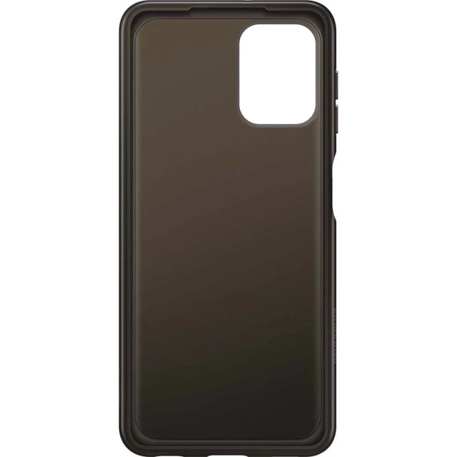 Чехол Samsung Soft Clear Cover для Samsung Galaxy A22 Black (EF-QA225TBEGRU)