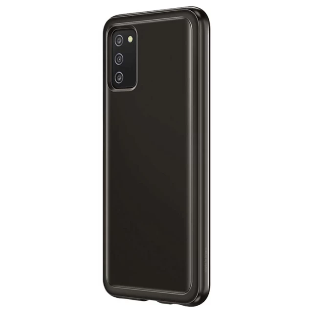 Чехол Samsung Soft Clear Cover для Samsung Galaxy A03s Black (EF-QA037TBEGRU)