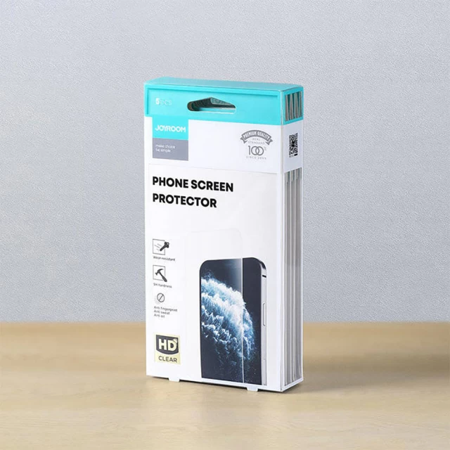 Защитное стекло Joyroom Knight 2.5D FS TG для iPhone 12 Pro Max Transparent (40 Pack) (6941237128249)