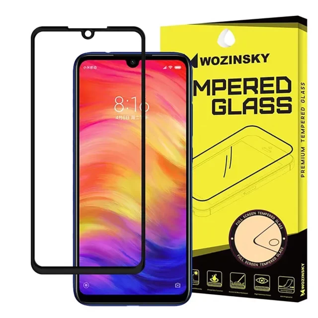 Защитное стекло Wozinsky Premium Glass 9H для Xiaomi Redmi Note 7 Black (7426825362865)