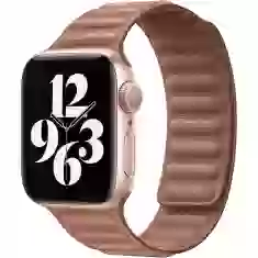 Ремінець Leather Link для Apple Watch 41 | 40 | 38 mm Saddle Brown (UP42402)