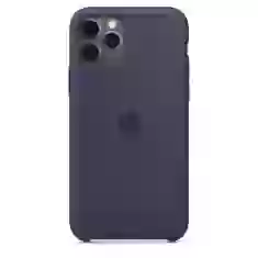 Чехол Apple Silicone Case для iPhone 11 Pro Max Midnight Blue Original (MWYW2)