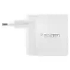 Сетевое зарядное устройство Spigen Essential F207 QC 12W 2xUSB-A White (000AD21390)