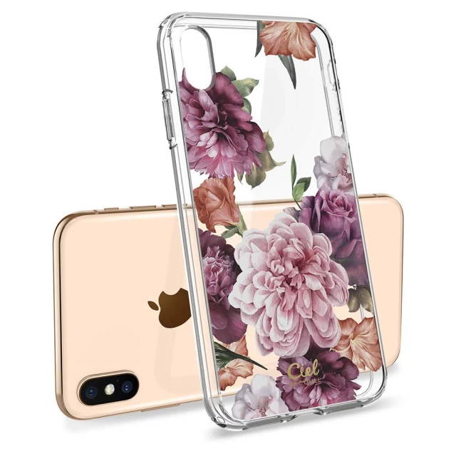 Чехол Spigen для iPhone XS/X CYRILL Cecile Rose Floral (063CS24937)