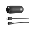 Автомобільний зарядний пристрій Belkin Car Charger (18W) Power Delivery Port (USB-C - Lightning 1.2м) (F7U099BT04-BLK)