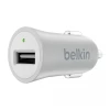 Автомобильное зарядное устройство Belkin USB Mixit Premium (USB 2.4Amp) Silver (F8M730btSLV)
