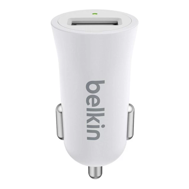 Автомобільний зарядний пристрій Belkin USB Mixit Premium White (F8M730btWHT)
