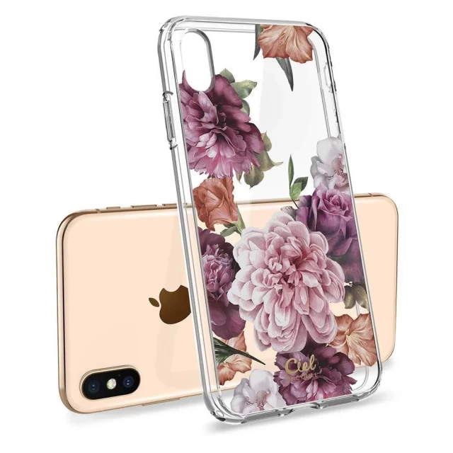 Чехол Spigen для iPhone XS Max CYRILL Cecile Rose Floral (065CS25258)