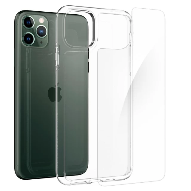 Чехол Spigen для iPhone 11 Pro Quartz Hybrid Crystal Clear (077CS27237)