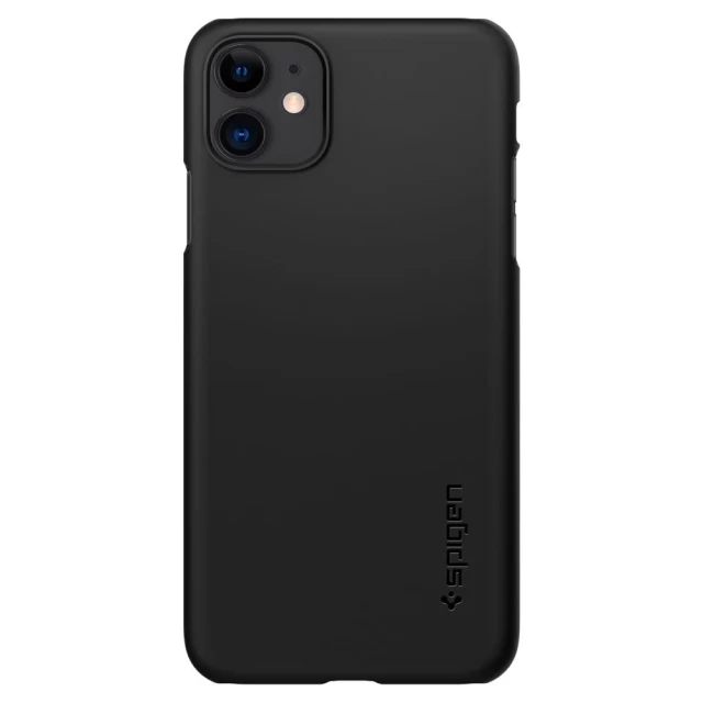 Чехол Spigen для iPhone 11 Thin Fit Black (076CS27178)