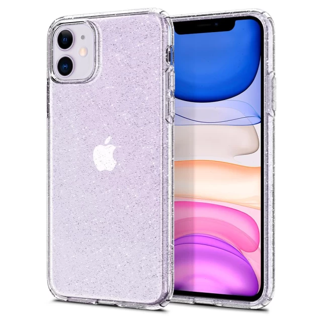 Чохол Spigen для iPhone 11 Liquid Crystal Glitter Crystal Quartz (076CS27181)