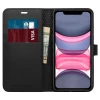 Чехол Spigen для iPhone 11 Wallet S Saffiano Black (076CS27197)