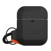 Чехол UAG для Airpods Silicone Black/Orange (10185E114097)