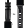 Ремешок UAG Leather Strap для Apple Watch 49 | 45 | 44 | 42 mm Black (19148B114040)