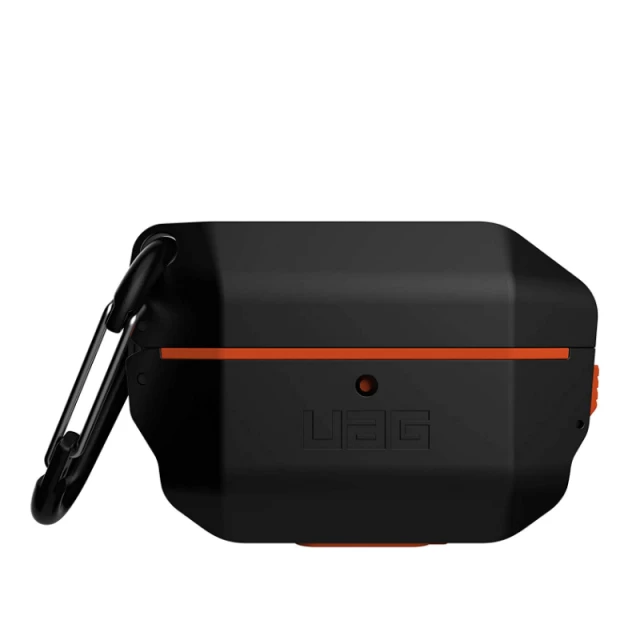 Чехол UAG для Airpods Pro Hardcase Black/Orange (10225F114097)