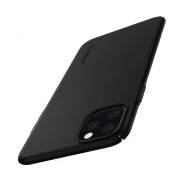 Чехол Spigen для iPhone 11 Pro Max Thin Fit Air Black (ACS00066)