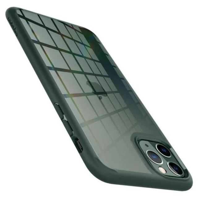 Чехол Spigen для iPhone 11 Pro Max Ultra Hybrid Midnight Green (ACS00411)