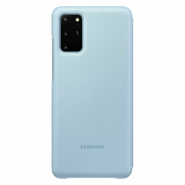 Чохол Samsung LED View Cover для Galaxy S20 Plus (G985) Sky Blue (EF-NG985PLEGRU)