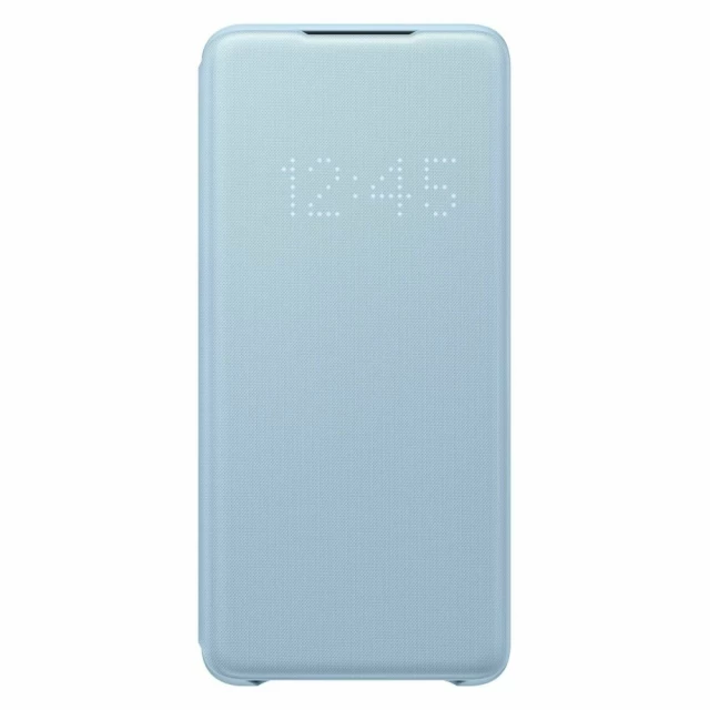 Чехол Samsung LED View Cover для Galaxy S20 Plus (G985) Sky Blue (EF-NG985PLEGRU)