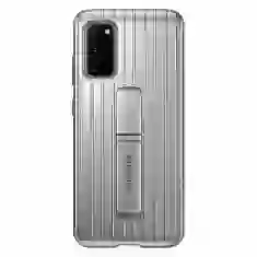 Чехол Samsung Protective Standing Cover для Galaxy S20 (G980) Silver (EF-RG980CSEGRU)