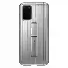 Чехол Samsung Protective Standing Cover для Galaxy S20 Plus (G985) Silver (EF-RG985CSEGRU)