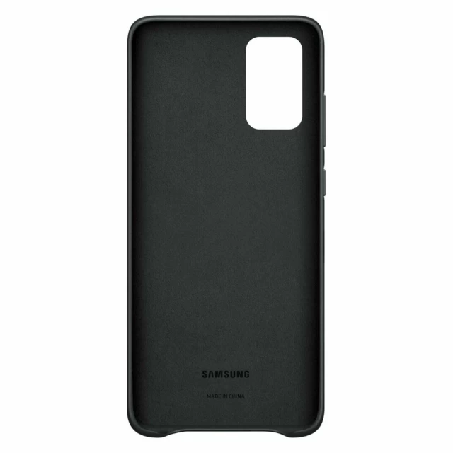 Чехол Samsung Leather Cover для Galaxy S20 Plus (G985) Black (EF-VG985LBEGRU)