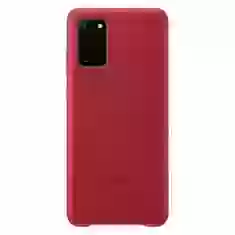 Чохол Samsung Leather Cover для Galaxy S20 Plus (G985) Red (EF-VG985LREGRU)