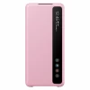 Чехол Samsung Clear View Cover для Galaxy S20 Plus (G985) Pink (EF-ZG985CPEGRU)