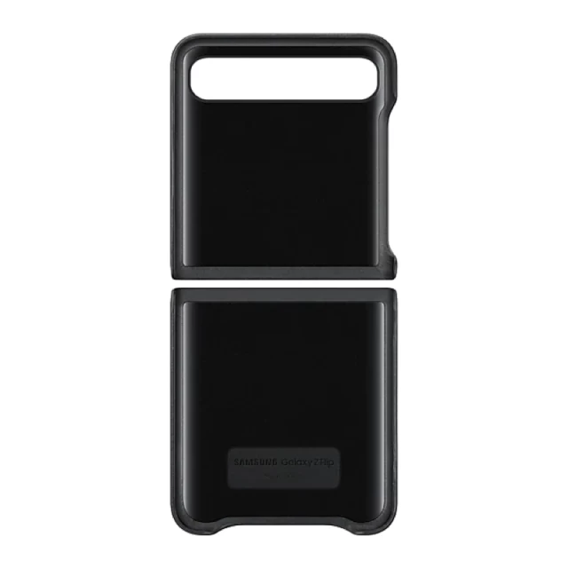 Чохол Samsung Leather Cover для Galaxy Flip (F700) Black (EF-VF700LBEGRU)