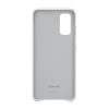 Чехол Samsung Leather Cover для S20 (G980) Grayish White (EF-VG980LSEGRU)
