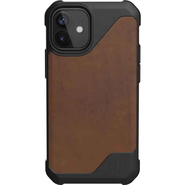 Чохол UAG Metropolis LT LTHR ARMR Brown для iPhone 12 mini (11234O118380)