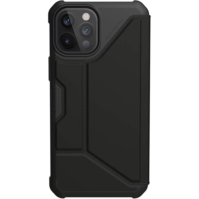 Чохол UAG Metropolis SATN ARMR Black для iPhone 12 Pro Max (112366113840)
