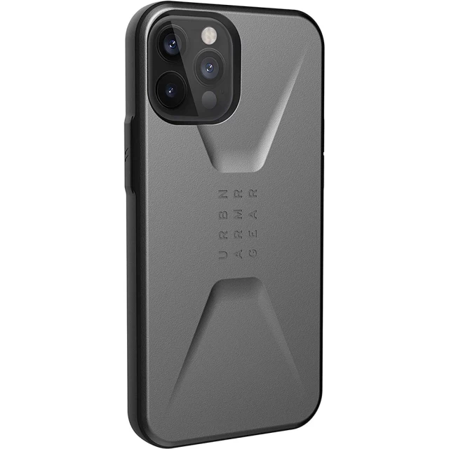 Чохол UAG Civilian Silver для iPhone 12 Pro Max (11236D113333)