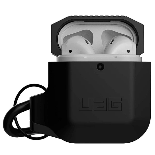 Чехол UAG для AirPods Silicone Black/Black (10185E114040)