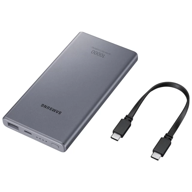 Портативний зарядний пристрій Samsung EB-P3300 10000mAh 25W USB Type-C FC Dark Gray (EB-P3300XJRGRU)