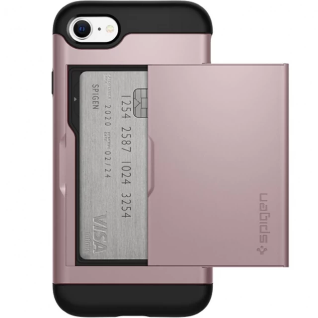 Чехол Spigen для iPhone SE 2020/8/7 Slim Armor CS Rose Gold (042CS20454)