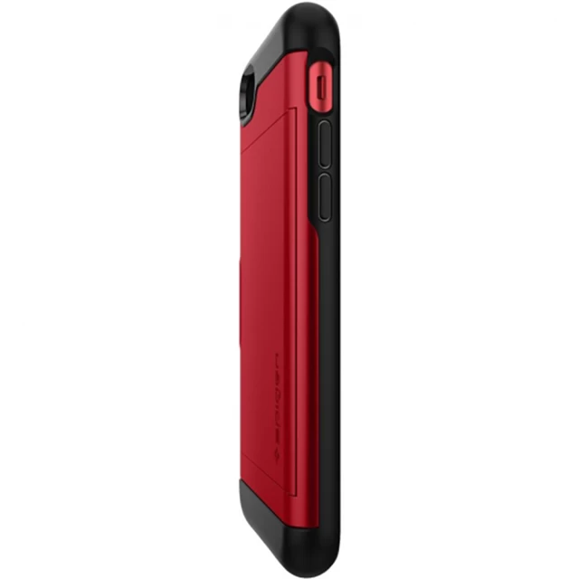 Чехол Spigen для iPhone SE 2020/8/7 Slim Armor CS Red (042CS21725)