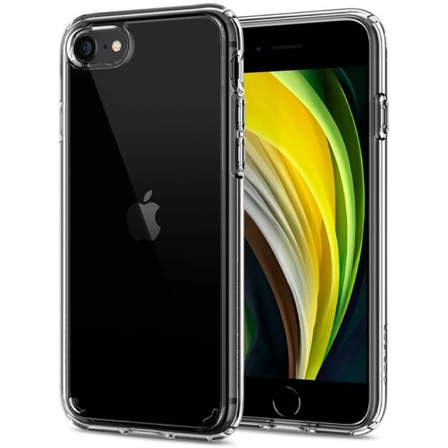 Чохол Spigen для iPhone SE 2020/8/7 Crystal Hybrid Crystal Clear (ACS00885)