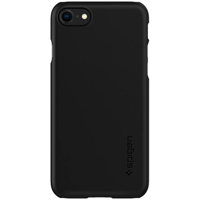 Чохол Spigen для iPhone SE 2020/8/7 Thin Fit Black (ACS00940)