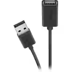 Кабель Belkin USB 2.0 (AM/AF) Extension cable Black 4.8m (F3U153BT4.8M)