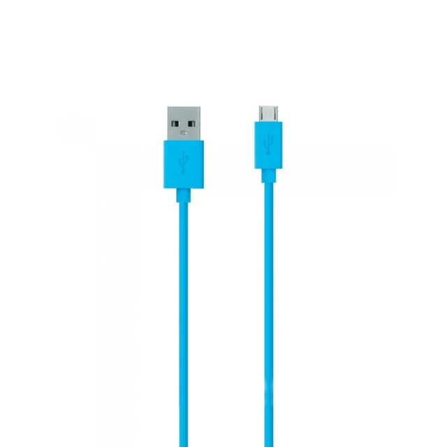 Кабель Belkin USB 2.0 (AM/microB) MIXIT Blue 2м (F2CU012bt2M-BLU)